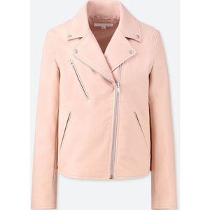 Uniqlo - Women Synthetic Leather Riders (Pink/Size S)